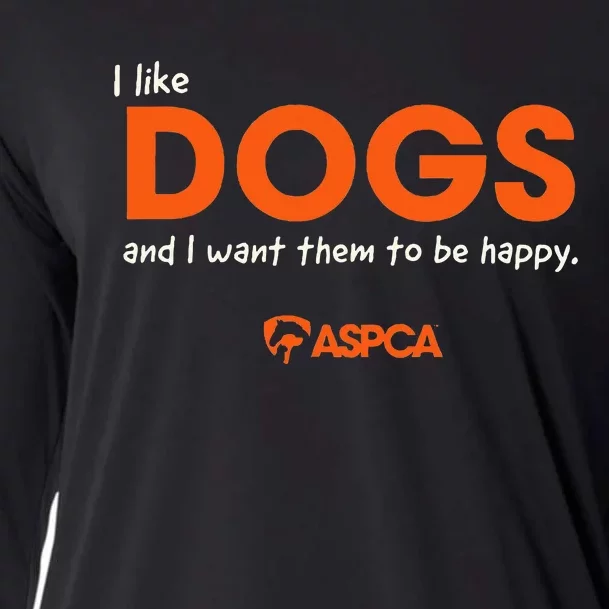 I Like Dogs Cooling Performance Long Sleeve Crew