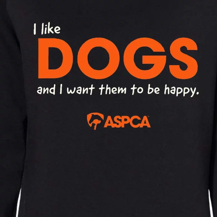 I Like Dogs Womens California Wash Sweatshirt