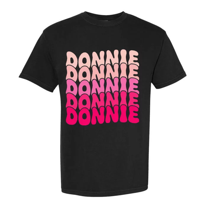 I Love Donnie Vintage Personalized Design Garment-Dyed Heavyweight T-Shirt