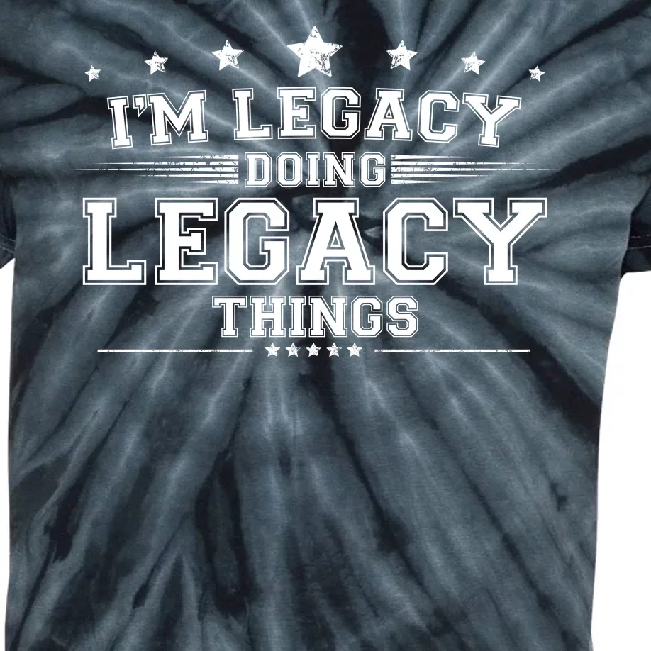 Im Legacy Doing Legacy Things Kids Tie-Dye T-Shirt