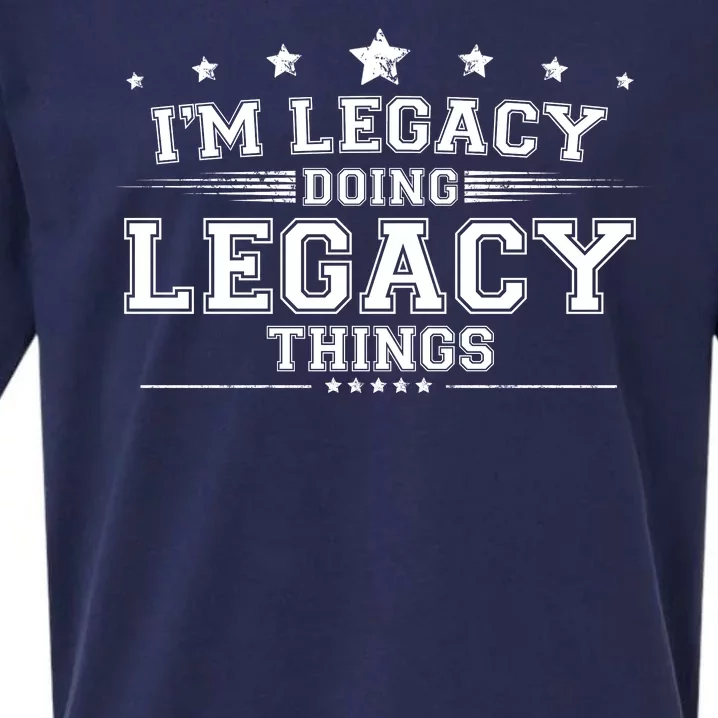 Im Legacy Doing Legacy Things Sueded Cloud Jersey T-Shirt