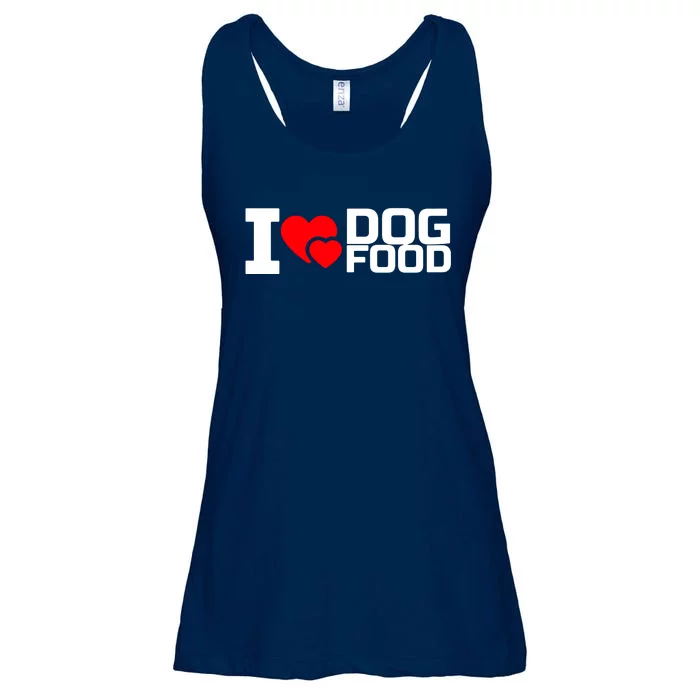 I Love Dog Food Ladies Essential Flowy Tank