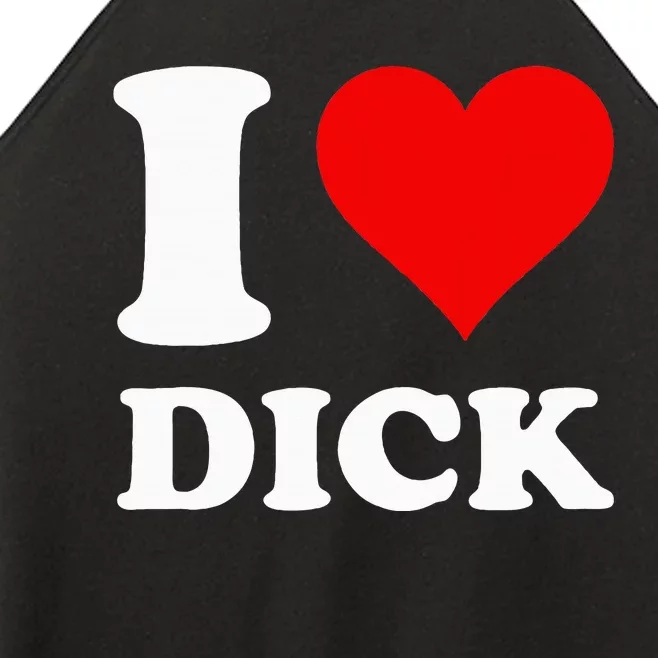 I Love Dick Women’s Perfect Tri Rocker Tank