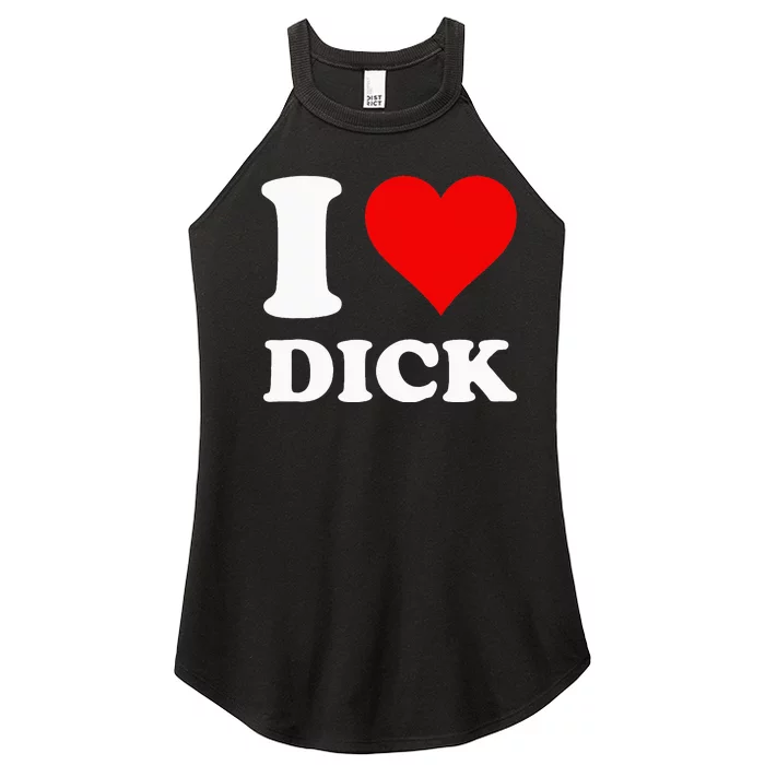 I Love Dick Women’s Perfect Tri Rocker Tank