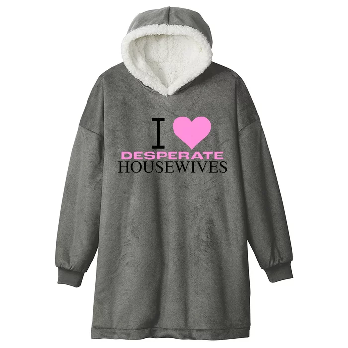 I Love Desperate Housewives Hooded Wearable Blanket