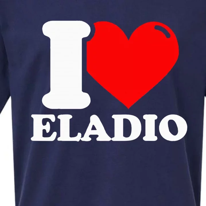 I Love Eladio Sueded Cloud Jersey T-Shirt