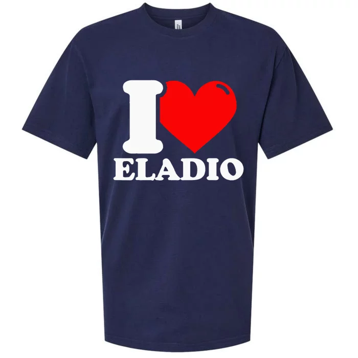 I Love Eladio Sueded Cloud Jersey T-Shirt