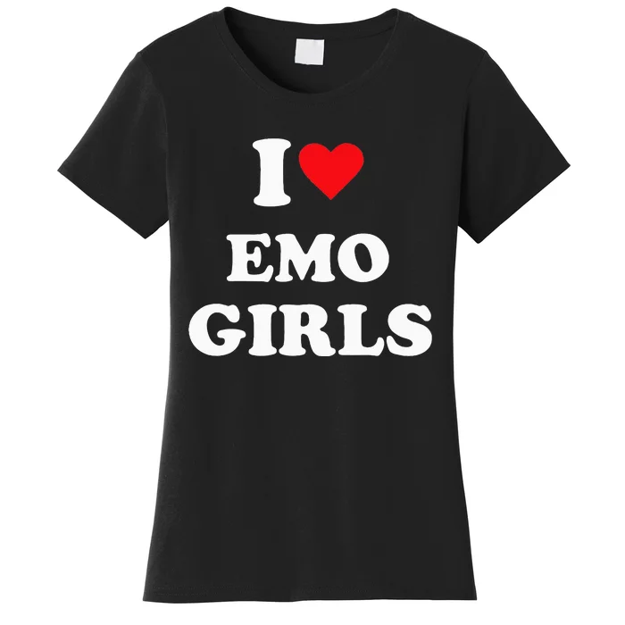 I Love Emo Women's T-Shirt