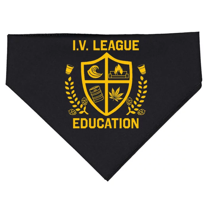 Iv League Education I Partied In Isla Vista USA-Made Doggie Bandana