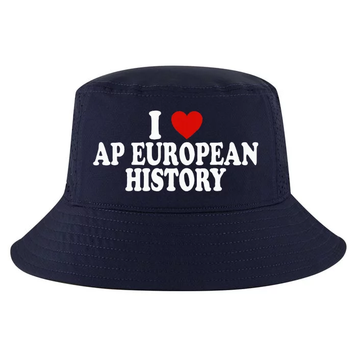 I Love Europe History Ap European I Love Ap European History Cool Comfort Performance Bucket Hat