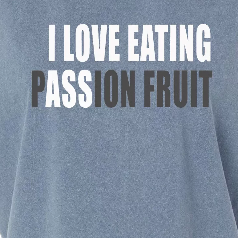 I Love Eating Ass (Passion Fruit) Garment-Dyed Women's Muscle Tee