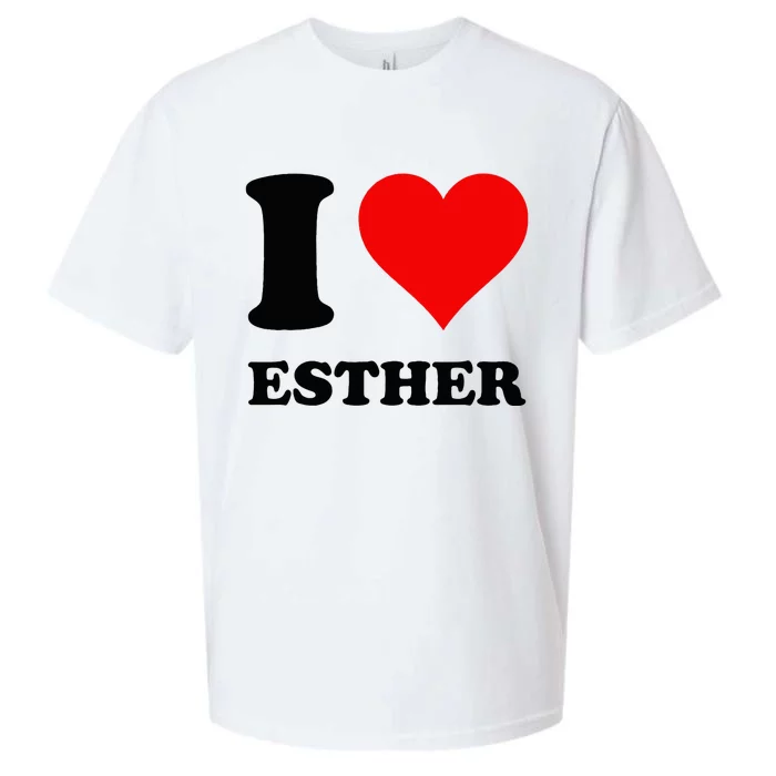 I Love Esther Sueded Cloud Jersey T-Shirt