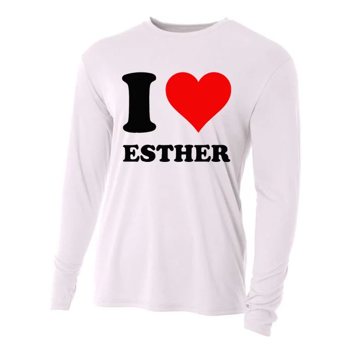 I Love Esther Cooling Performance Long Sleeve Crew