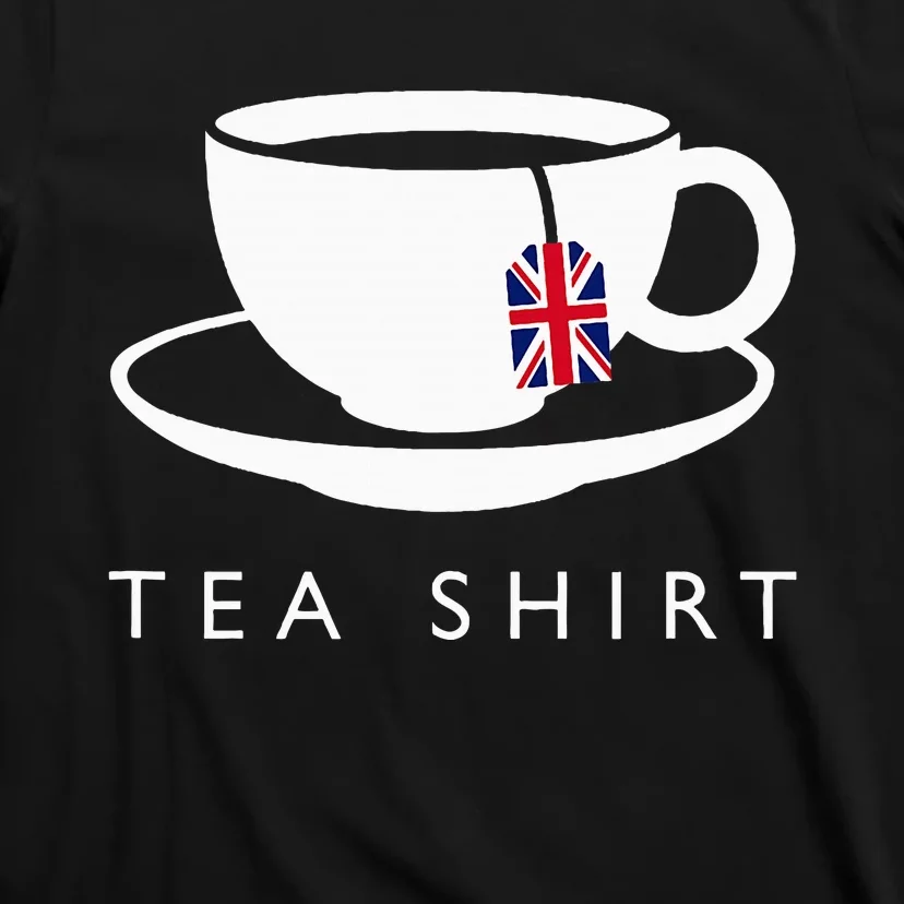 I Love English Tea Uk Flag Fun Novelty Souvenir Memorabilia T-Shirt