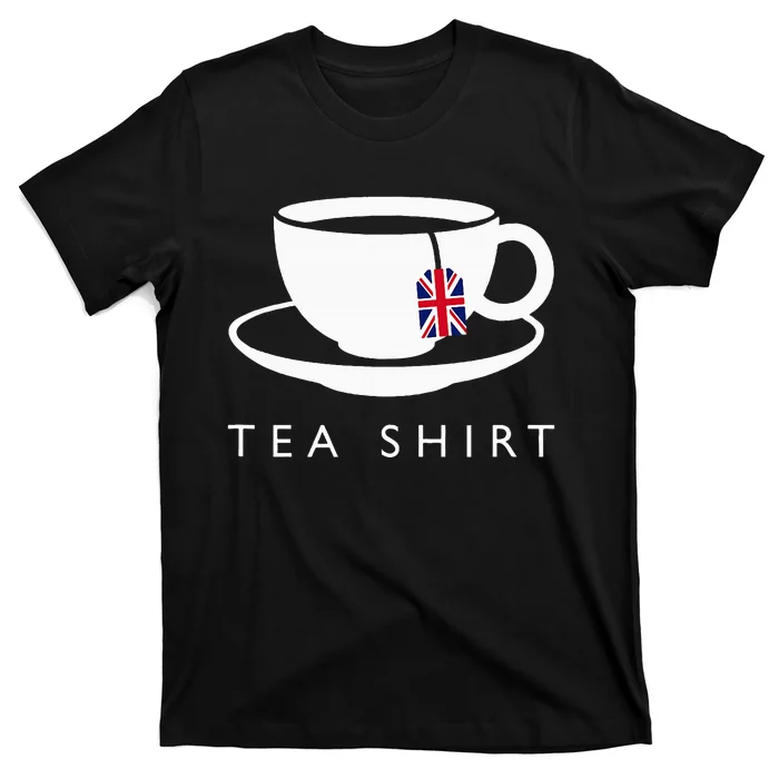 I Love English Tea Uk Flag Fun Novelty Souvenir Memorabilia T-Shirt