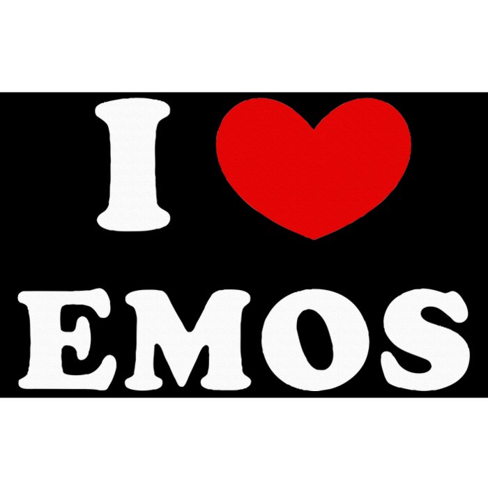 I Love Emos Bumper Sticker