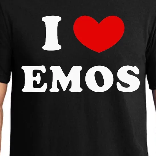 I Love Emos Pajama Set