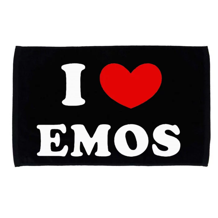 I Love Emos Microfiber Hand Towel