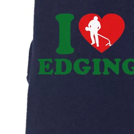 I Love Edging Funny Doggie 3-End Fleece Hoodie