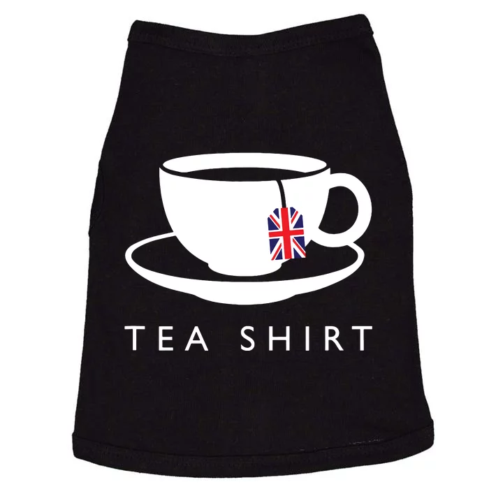 I Love English Tea Uk Flag Fun Novelty Souvenir Memorabilia Doggie Tank