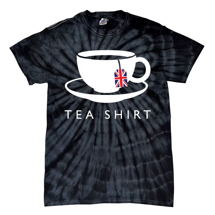 I Love English Tea Uk Flag Fun Novelty Souvenir Memorabilia Tie-Dye T-Shirt