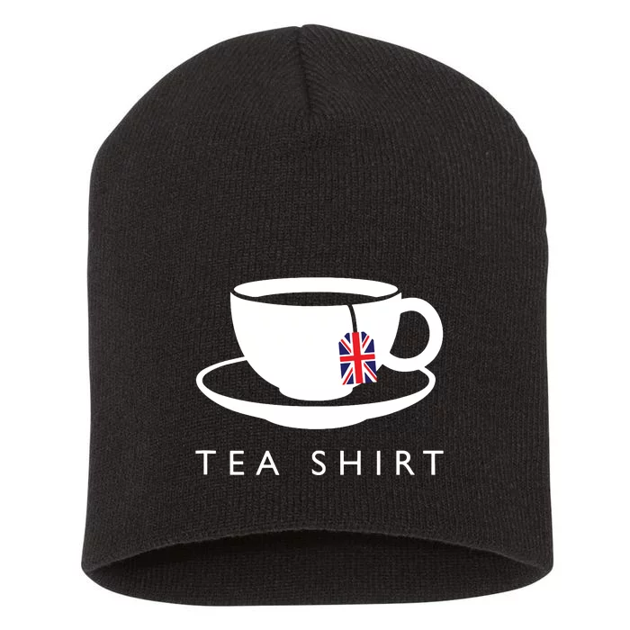 I Love English Tea Uk Flag Fun Novelty Souvenir Memorabilia Short Acrylic Beanie