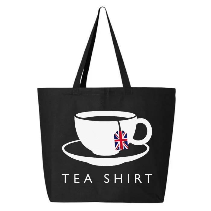 I Love English Tea Uk Flag Fun Novelty Souvenir Memorabilia Gift 25L Jumbo Tote