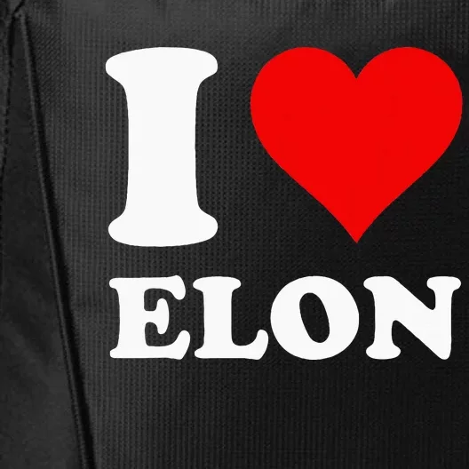 I Love Elon City Backpack