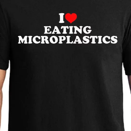 I Love Eating Microplastics Pajama Set