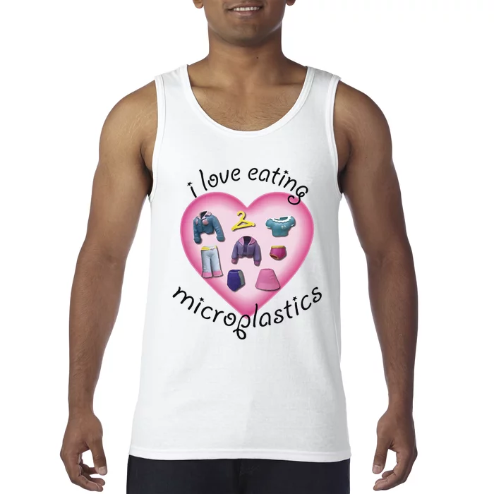 I Love Eating Microplastics Tank Top