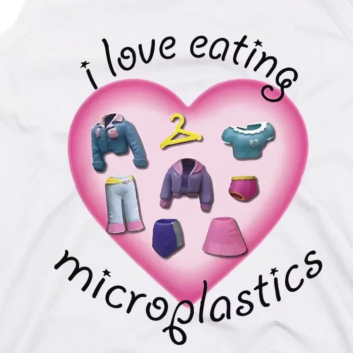 I Love Eating Microplastics Tank Top