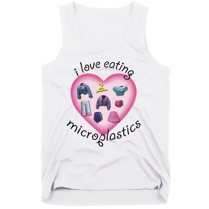 I Love Eating Microplastics Tank Top