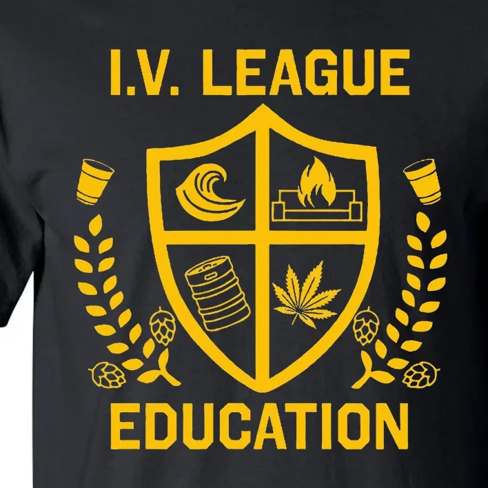 Iv League Education I Partied In Isla Vista Tall T-Shirt