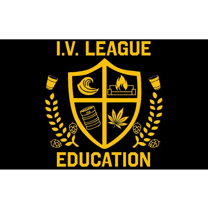 Iv League Education I Partied In Isla Vista Bumper Sticker