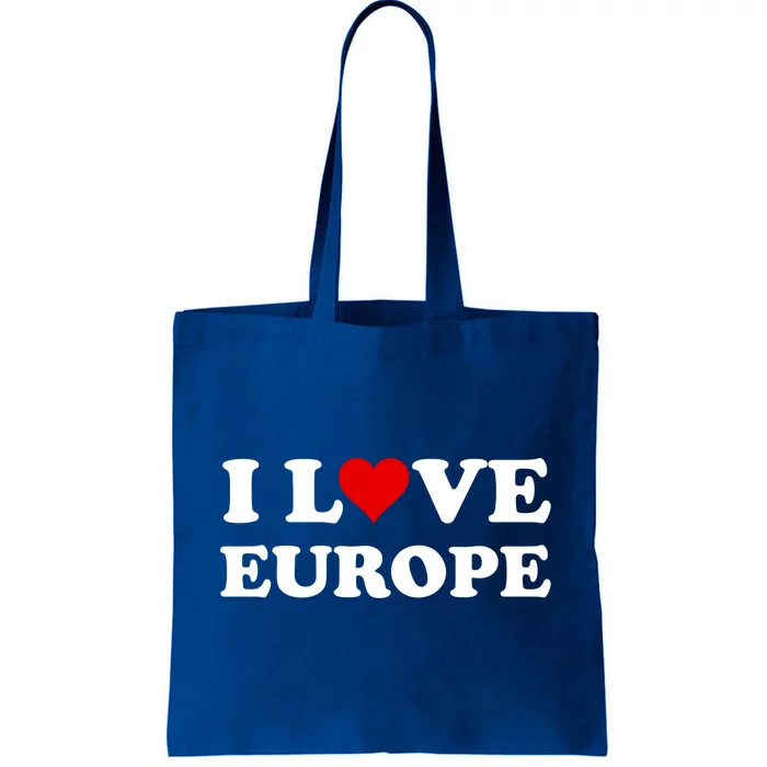 I Love Europe Great Gift Tote Bag