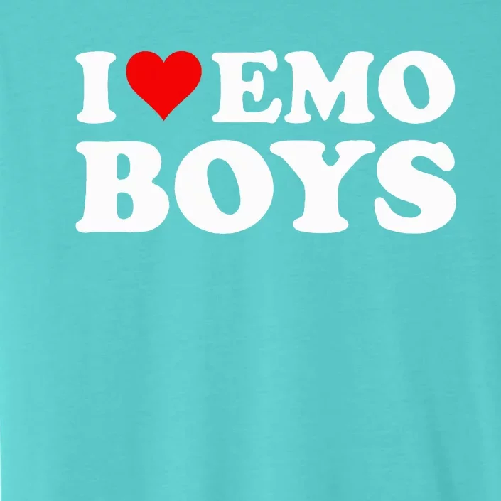 I Love Emo Boy ChromaSoft Performance T-Shirt