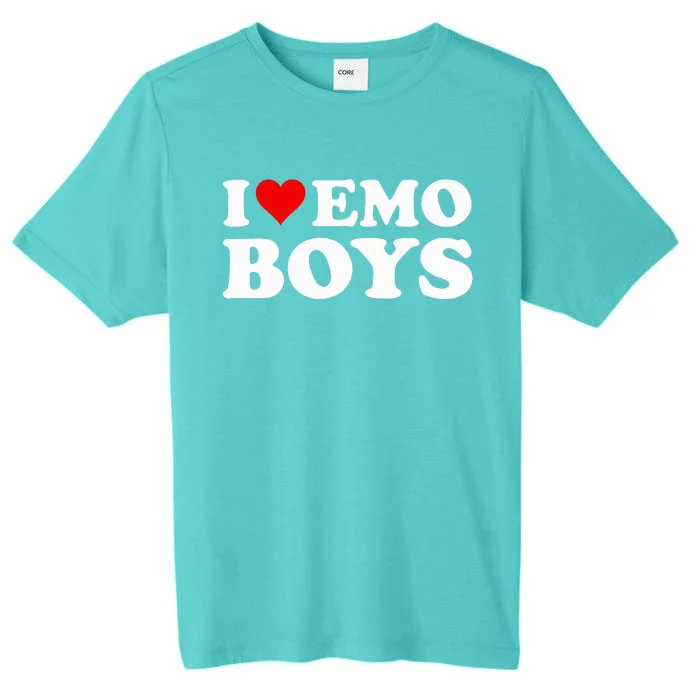 I Love Emo Boy ChromaSoft Performance T-Shirt