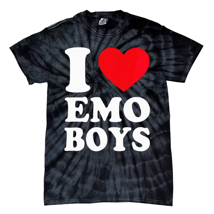 I Love Emo Tie-Dye T-Shirt