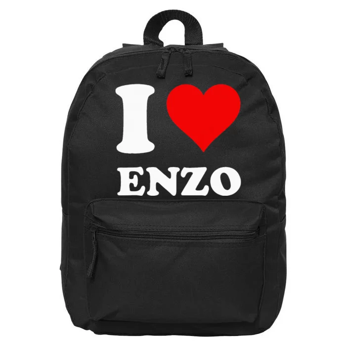 I Love Enzo 16 in Basic Backpack