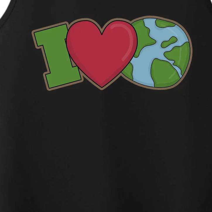 I Love Earth Nature Performance Tank