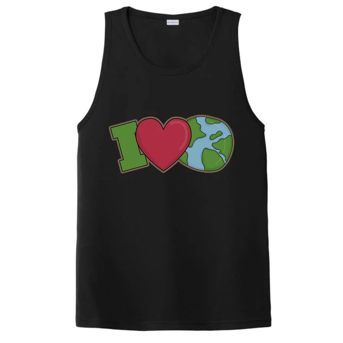 I Love Earth Nature Performance Tank