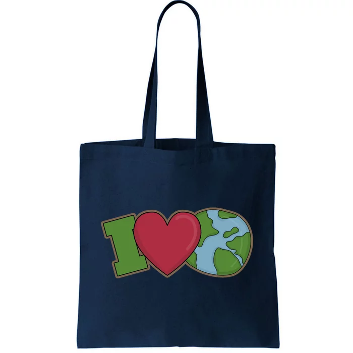 I Love Earth Nature Tote Bag