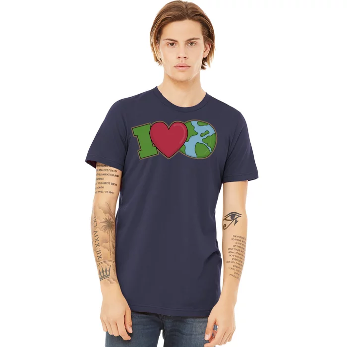 I Love Earth Nature Premium T-Shirt