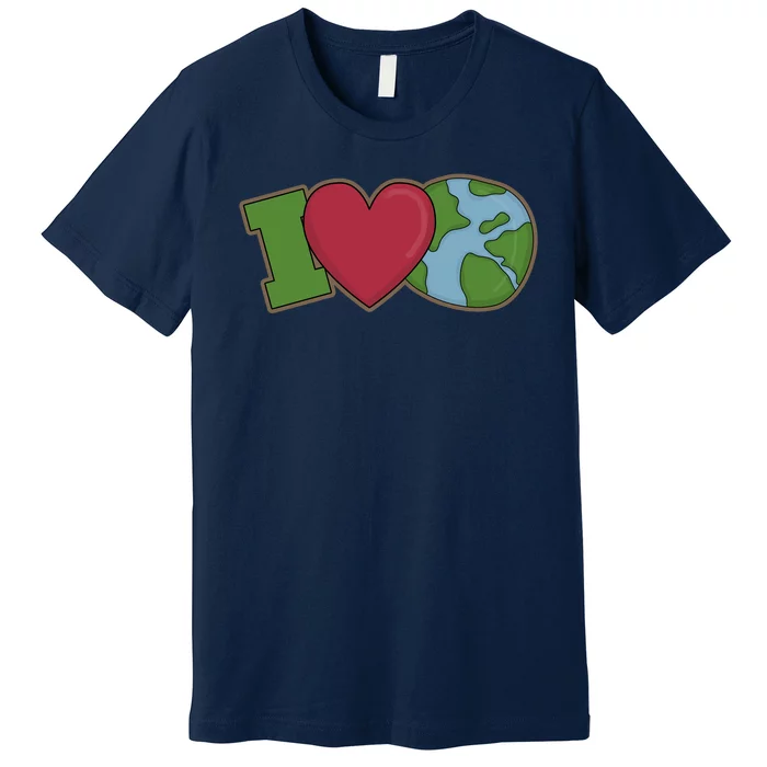 I Love Earth Nature Premium T-Shirt