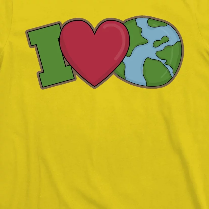 I Love Earth Nature T-Shirt