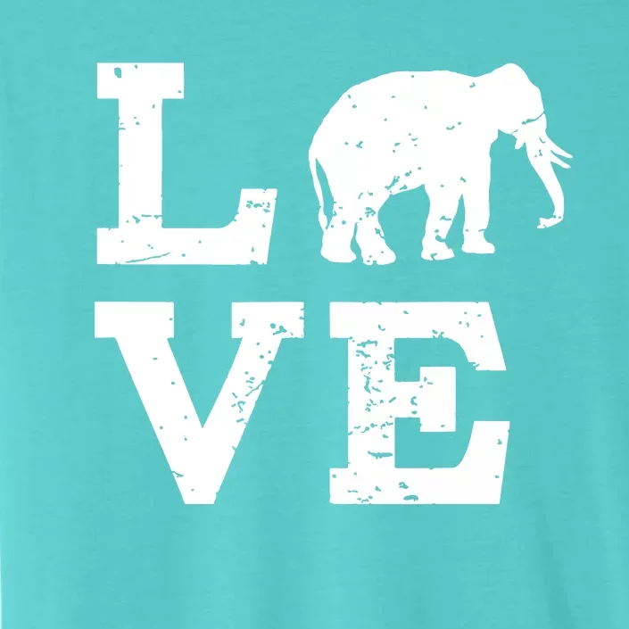 I Love Elephants ChromaSoft Performance T-Shirt