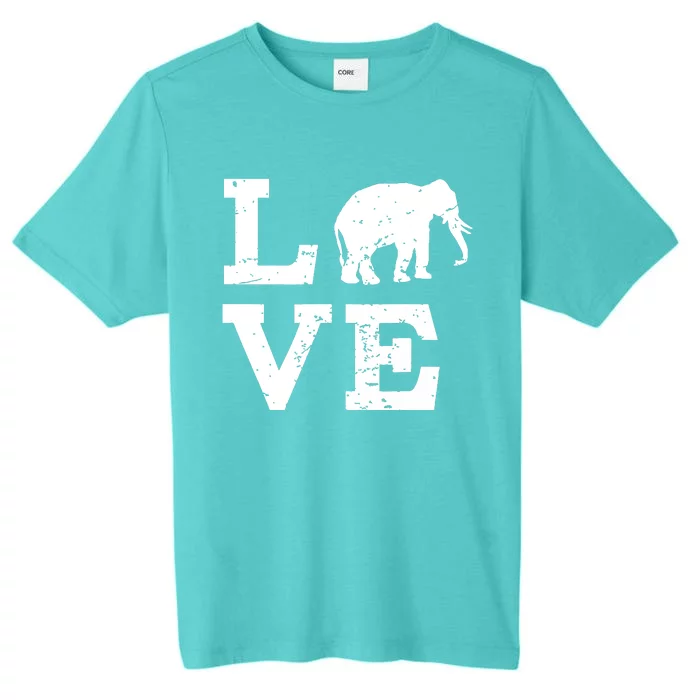 I Love Elephants ChromaSoft Performance T-Shirt