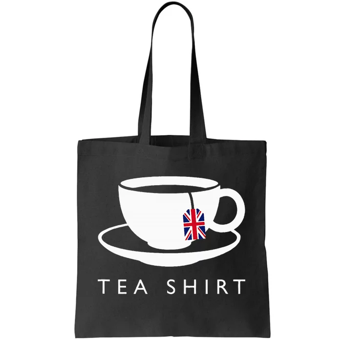 I Love English Tea Uk Flag Fun Novelty Souvenir Memorabilia Tote Bag