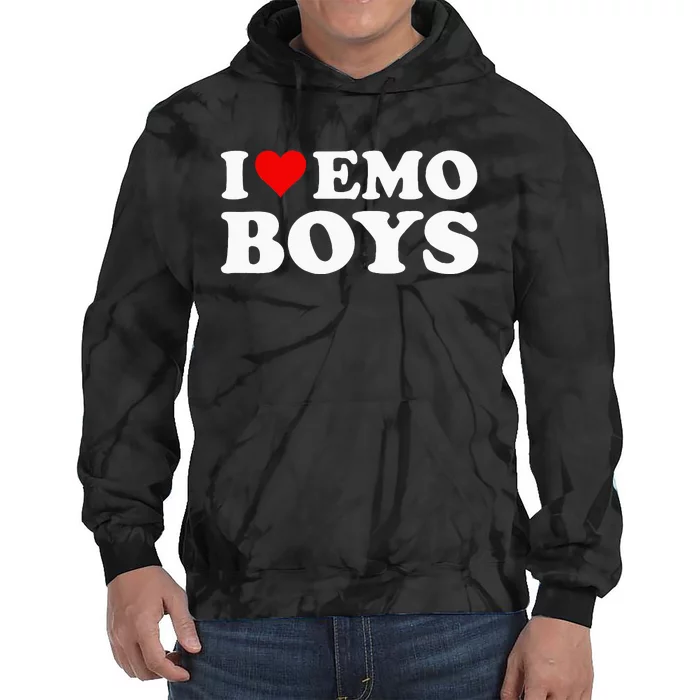 I Love Emo Tie Dye Hoodie