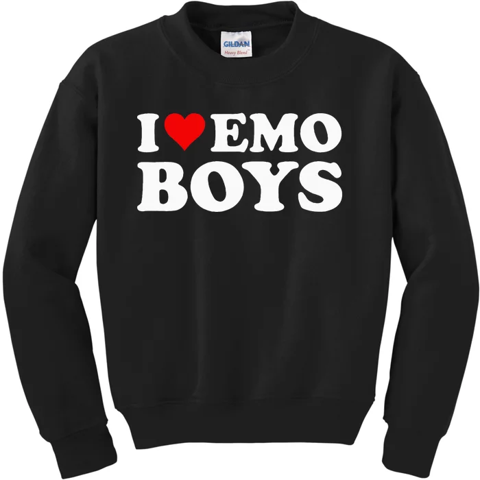 I Love Emo Kids Sweatshirt